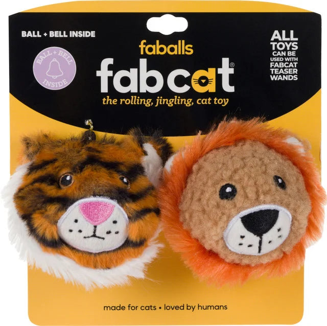 FabCat Faball Lion and Tiger