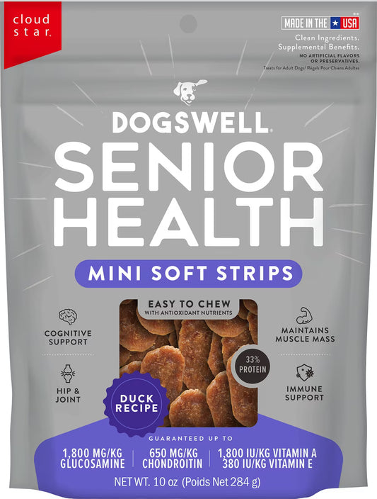Dogswell Lifestages Senior Health Duck Jerky