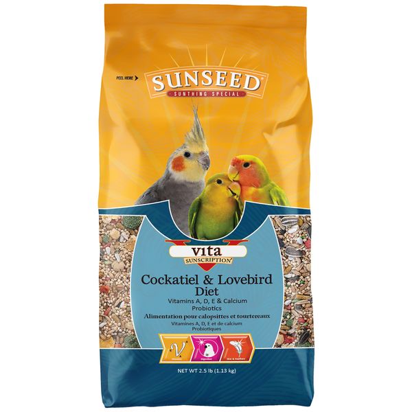 Vita Cockatiel & Lovebird Food