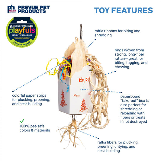 Takeout Bird Toy
