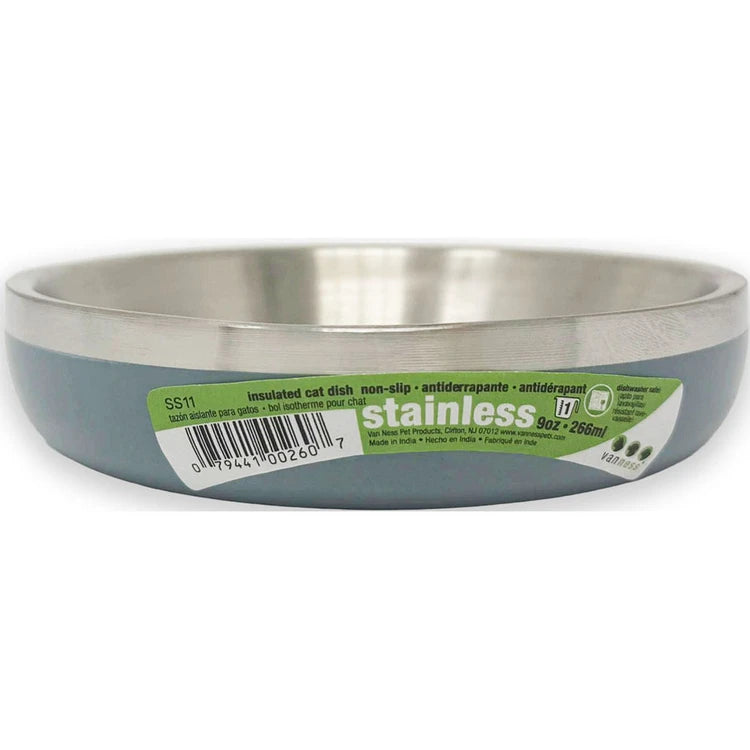 Van Ness Stainless Steel Cat Dish