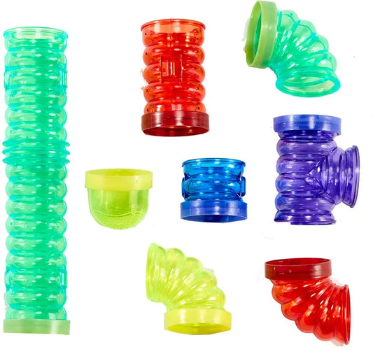 Crittertrail Fun-Nels Assorted Tubes - 16pcs