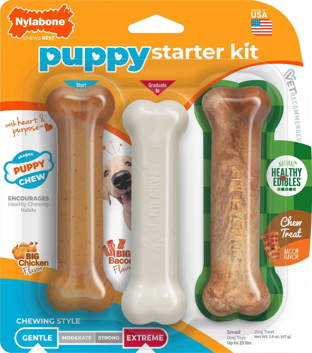 Nylabone Puppy Chew Starter Kit