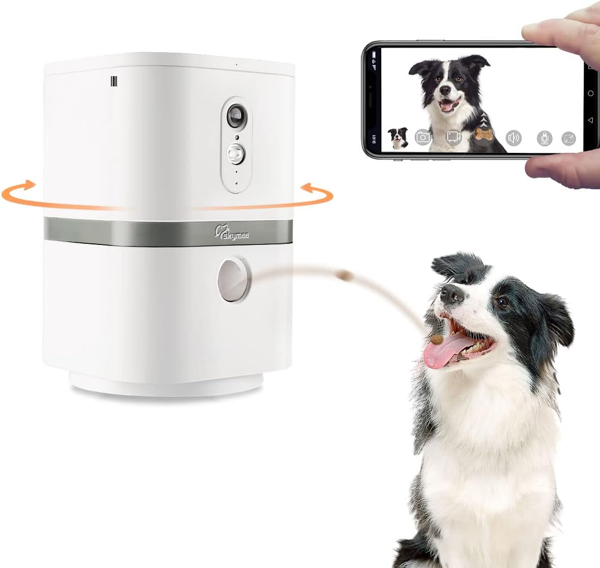 Skymee Petalk Pet Camera & Treat Dispenser