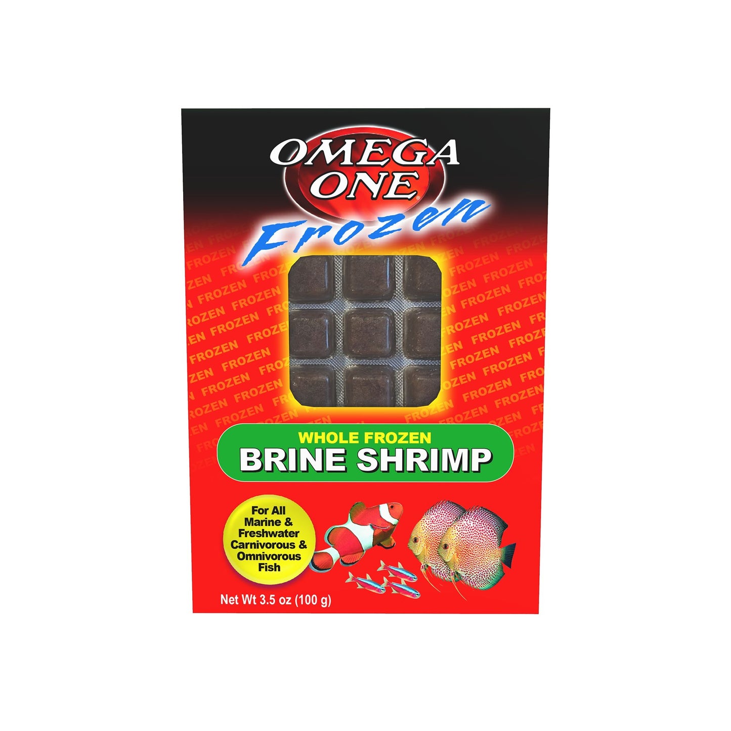 Omega One Frozen Brine Shrimp