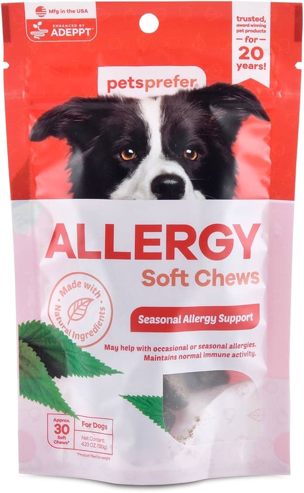 Pets Prefer Allergy Soft Chew for Dogs