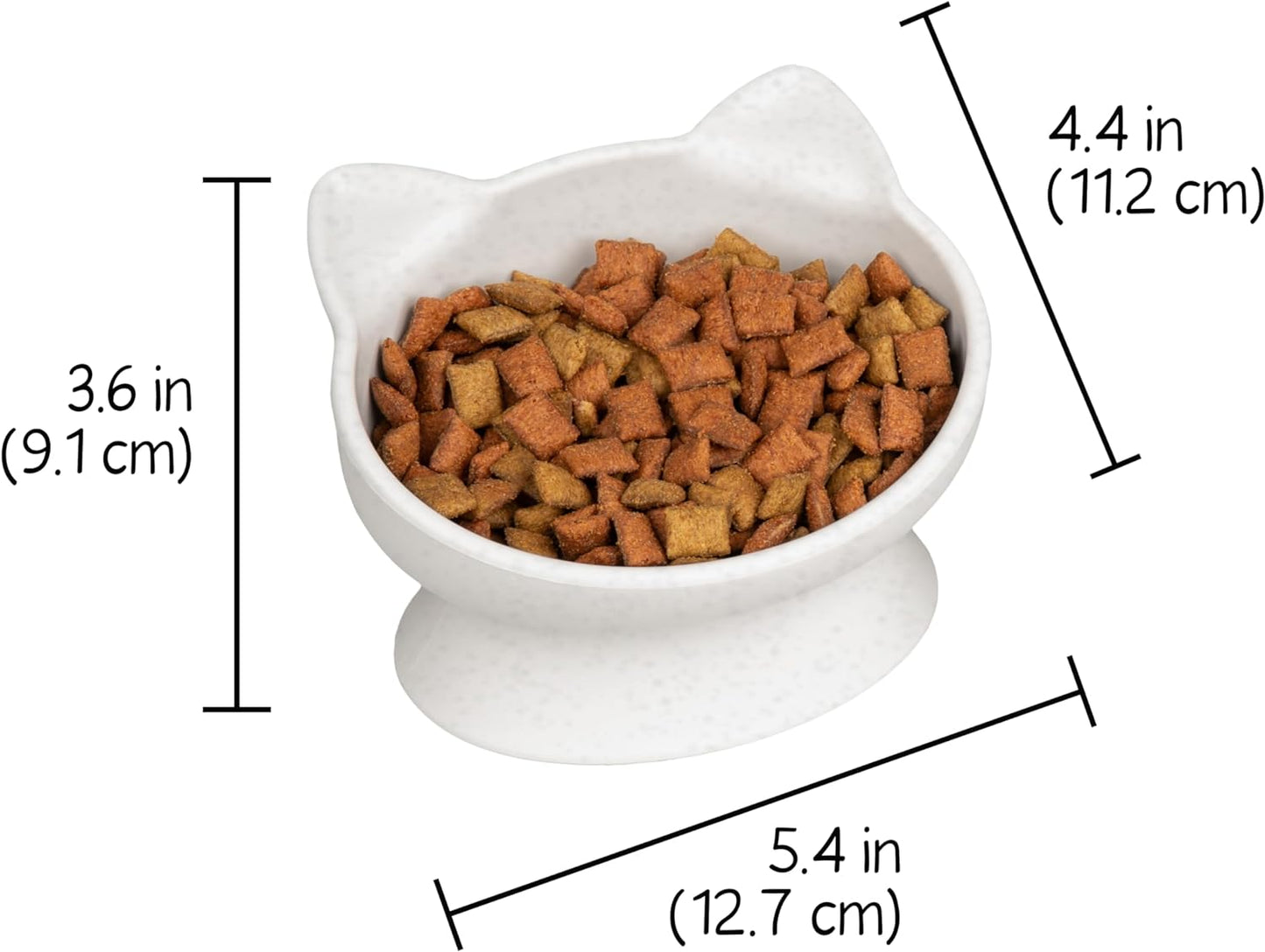 Kitty Rasied Cat Ear Bowl