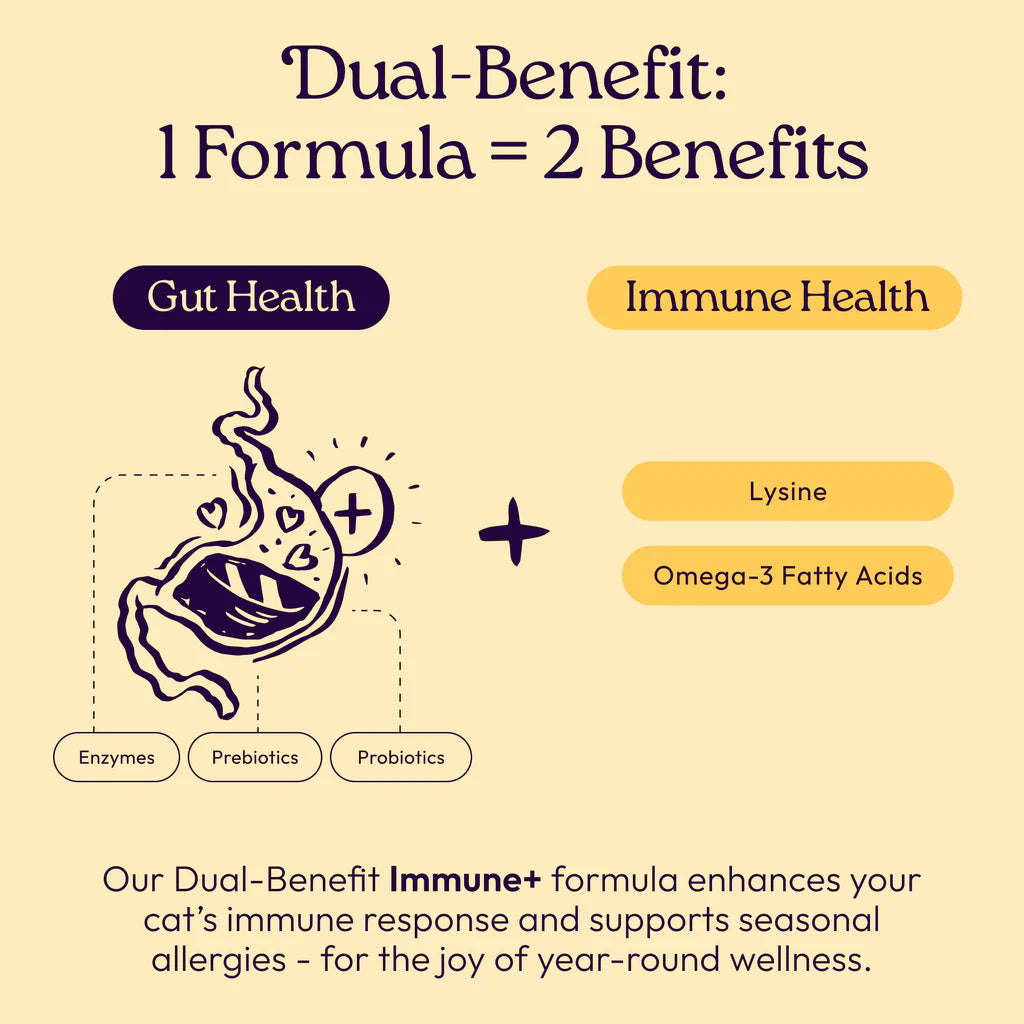 Welljoy Immune + Gutboost Cat Treat