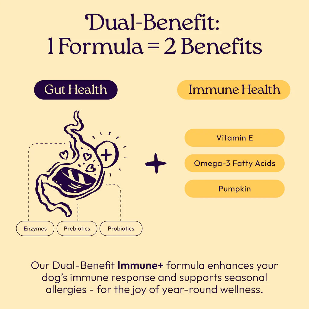 Welljoy Immune + Gutboost Dog Treat