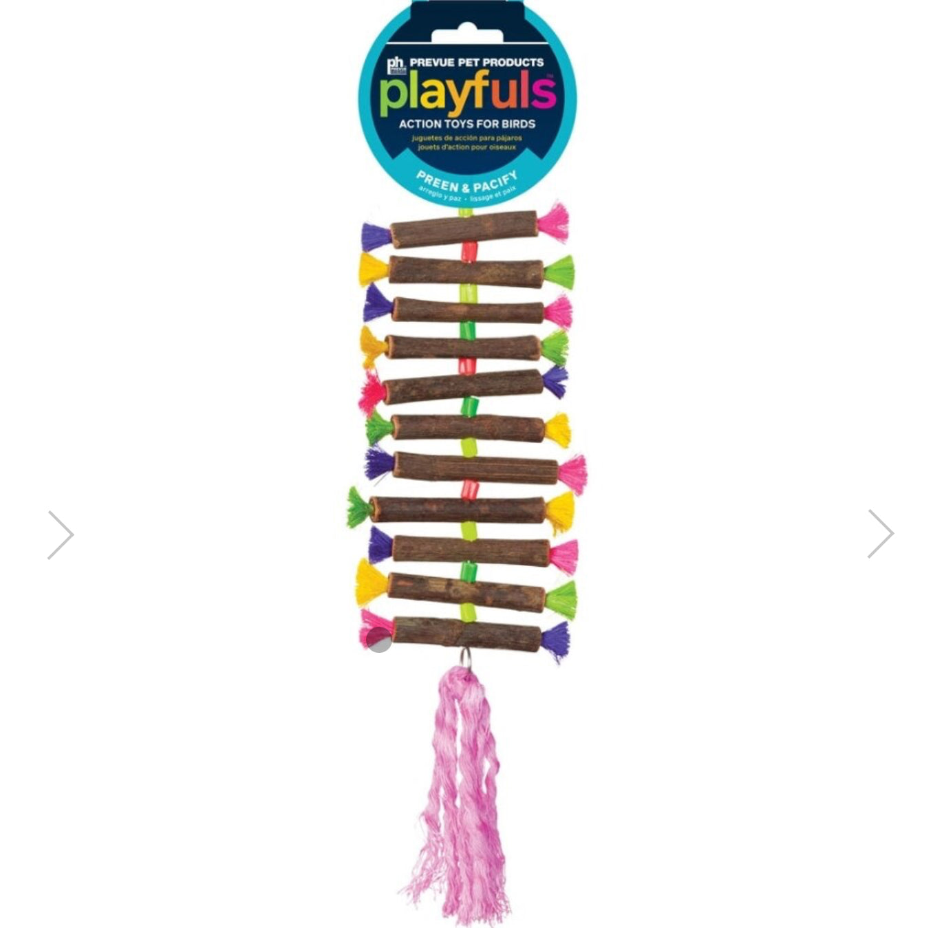 Tropical Teasers Twisting Sticks Bird Toy
