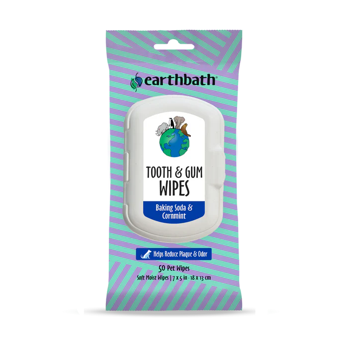 Earthbath Tooth & Gum Wipes