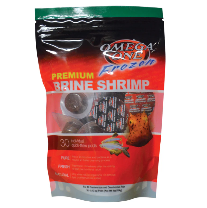 Omega One Frozen Brine Shrimp