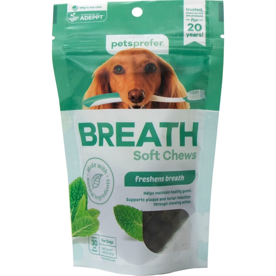 Pets Prefer Breath Soft Chew for Dogs