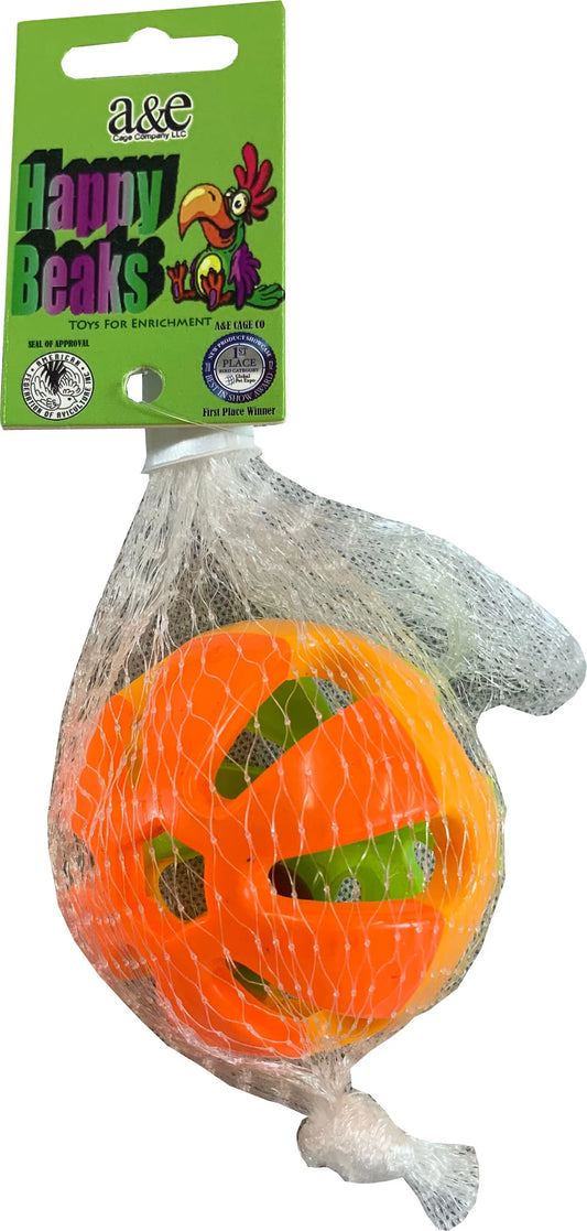 Round Rattle Foot Bird Toy