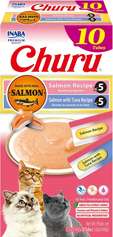 Inaba Churu Puree Cat Treats 10pk