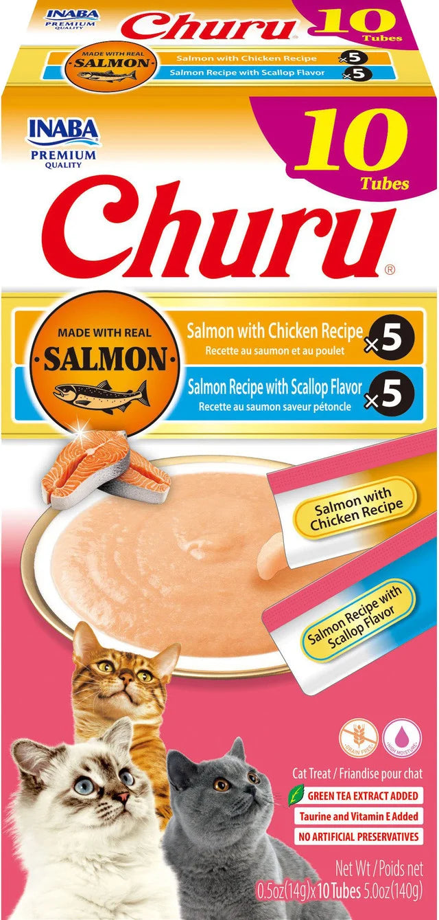 Inaba Churu Puree Cat Treats 10pk