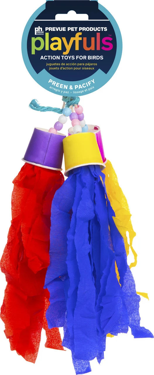 Rocket Tails Bird Toy