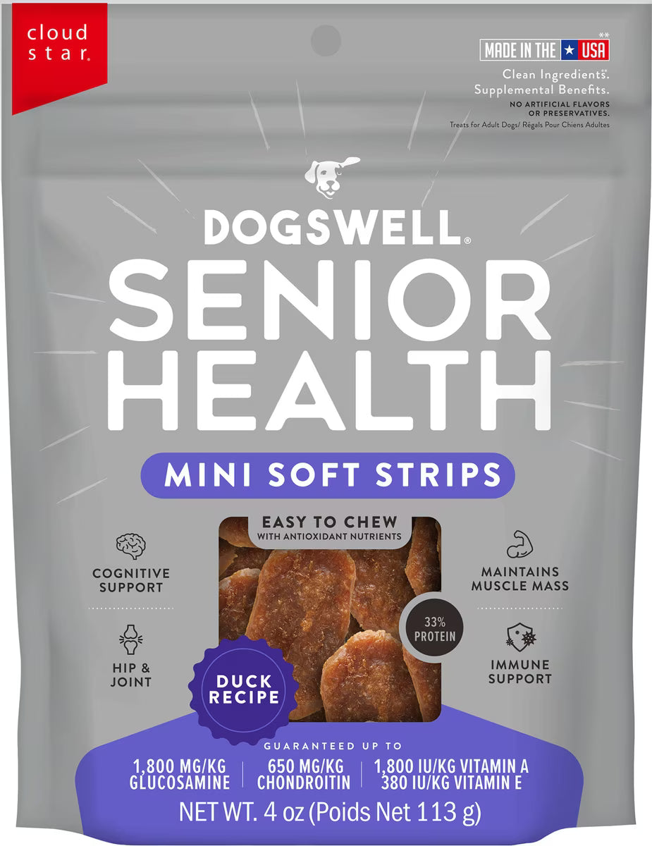 Dogswell Lifestages Senior Health Duck Jerky