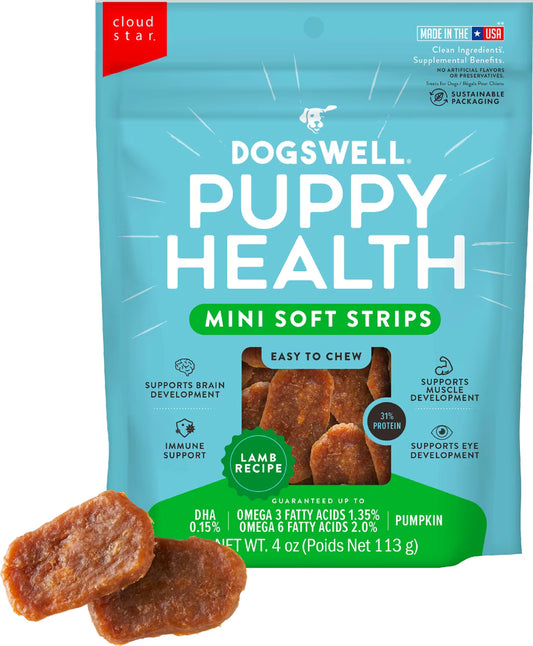 Dogswell Lifestages Puppy Health Lamb Jerky