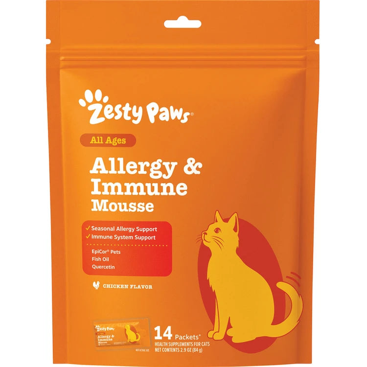 Zesty Paws Allergy & Immune Cat Mousse