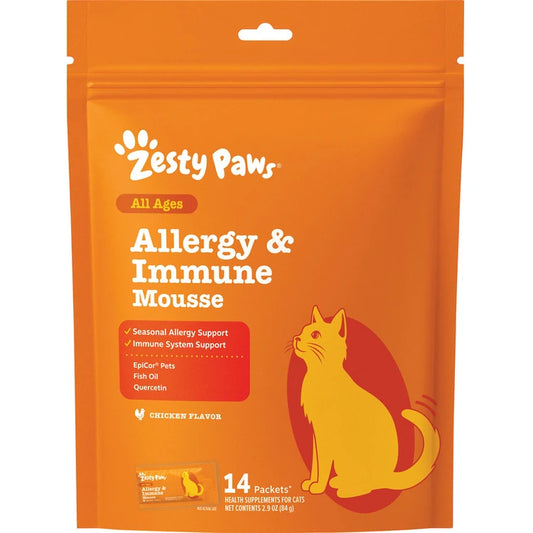 Zesty Paws Allergy & Immune Cat Mousse