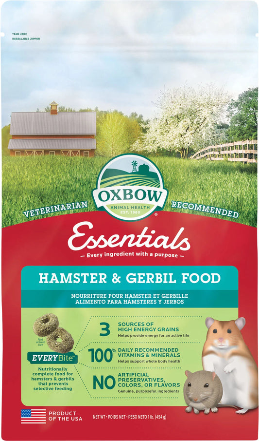 Oxbow Essentials Hamster & Gerbil Food