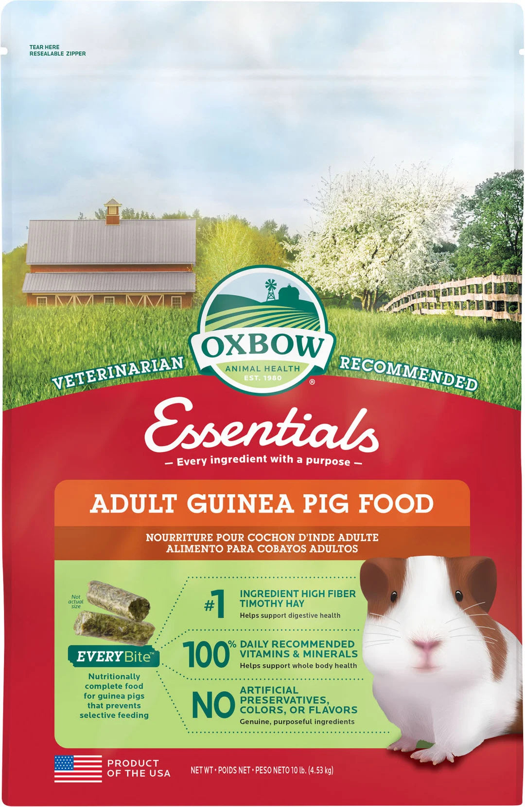 Oxbow Essentials Guinea Pig Food