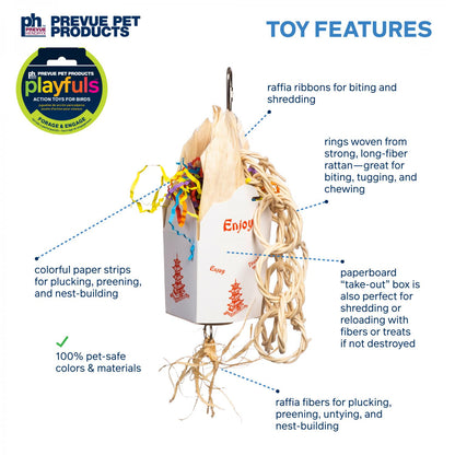 Takeout Bird Toy
