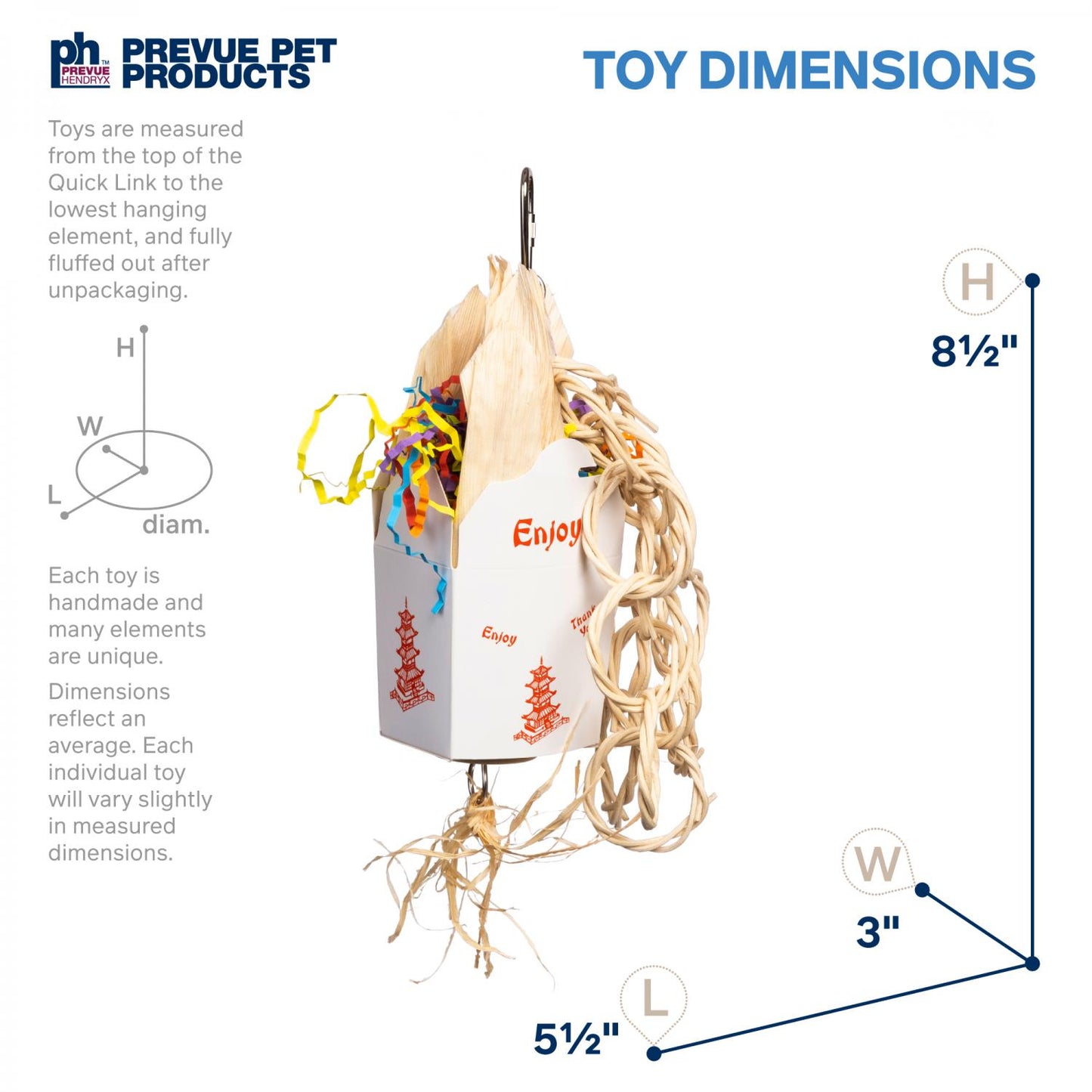 Takeout Bird Toy