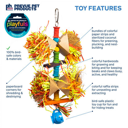 Party Popper Bird Toy