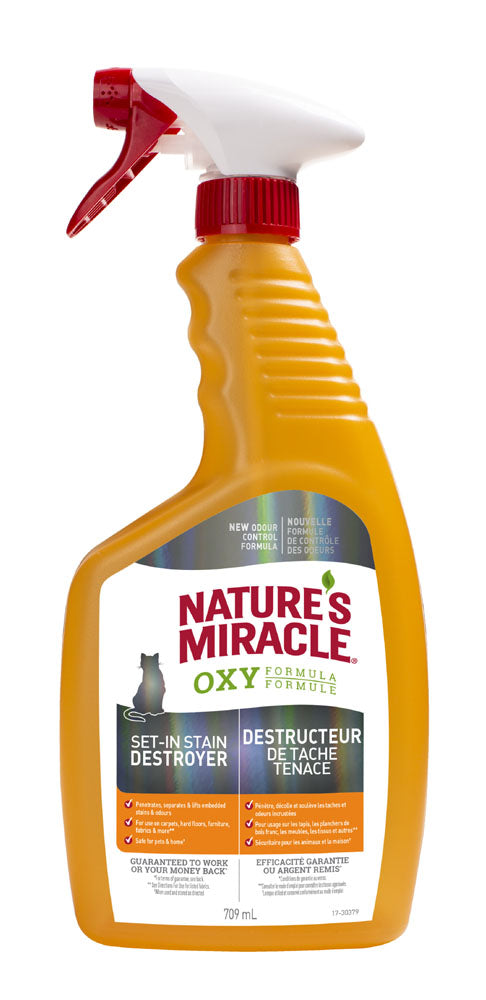 Nature's Miracle Oxy Spray for Cats