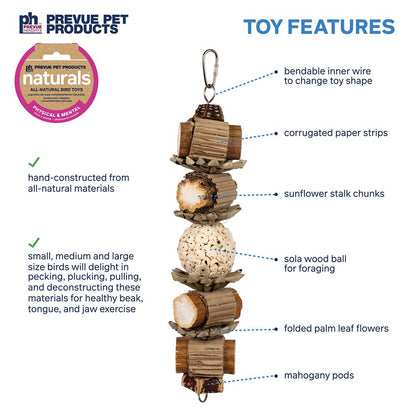Lumberjack Stack Bird Toy