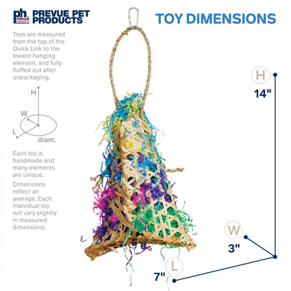 Fiesta Handbag Bird Toy