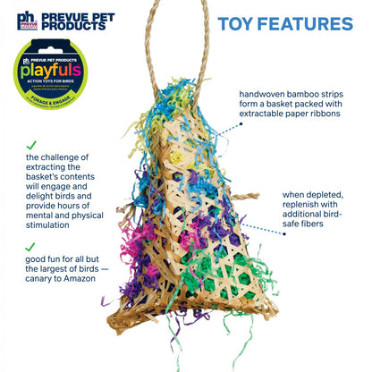 Fiesta Handbag Bird Toy