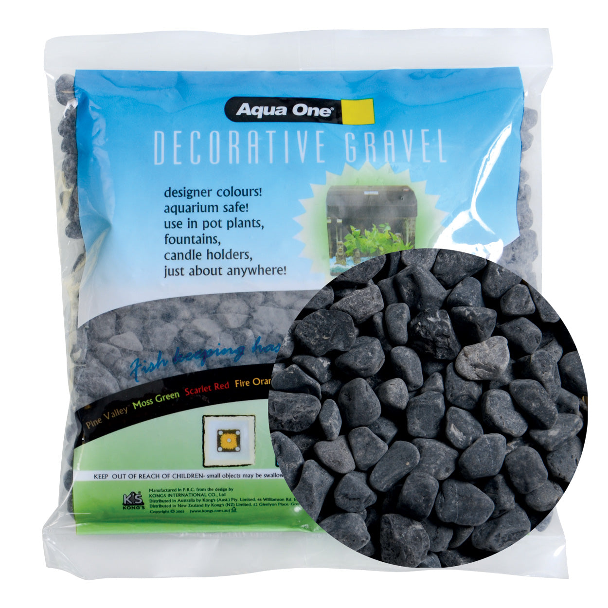 SE Betta Gravel - Black Ice