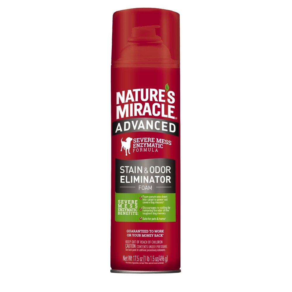 Nature's Miracle Advanced Stain & Odor Eliminator Foam for Dogs