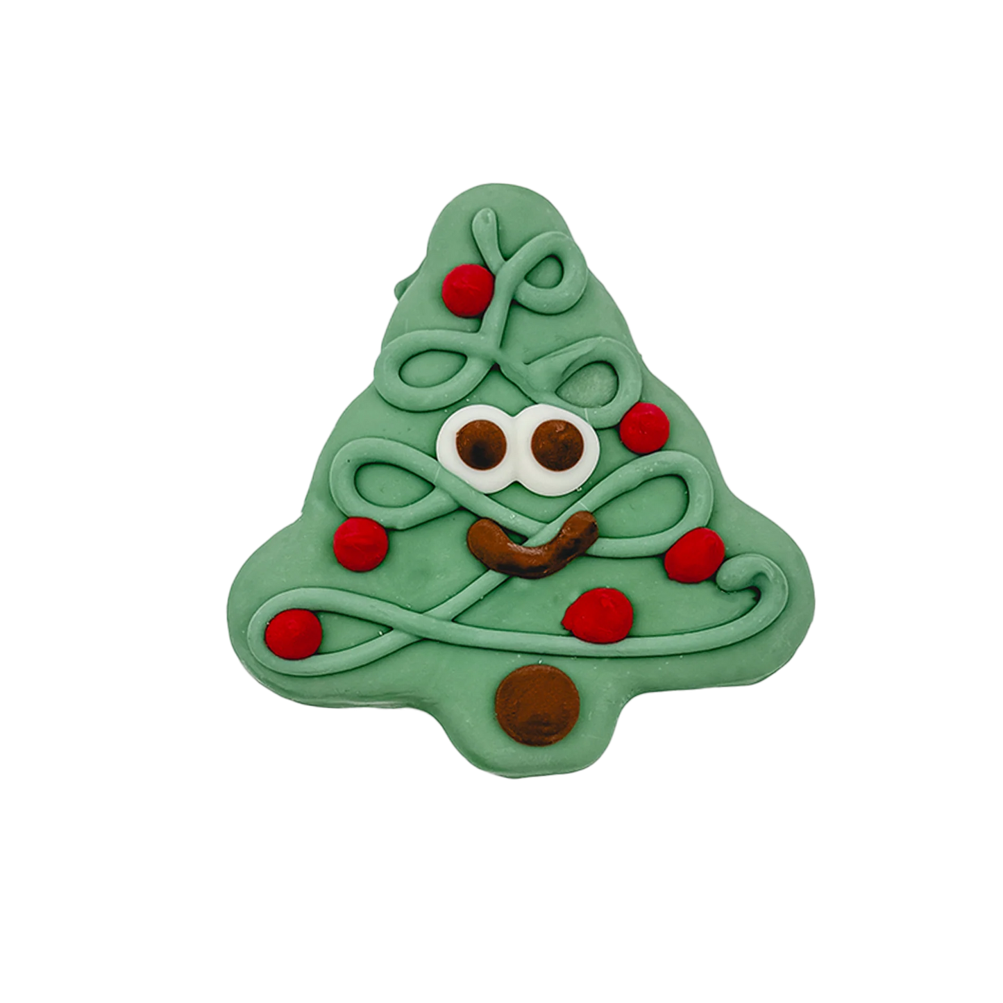 Happy Tree Christmas Cookie