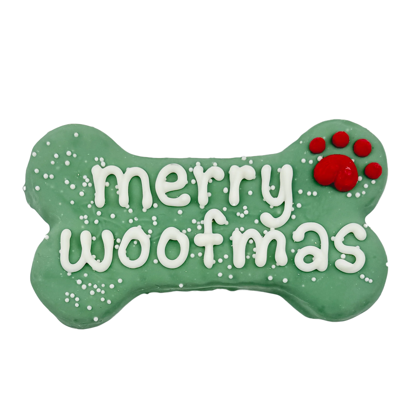 Merry Woofmas Christmas Cookie