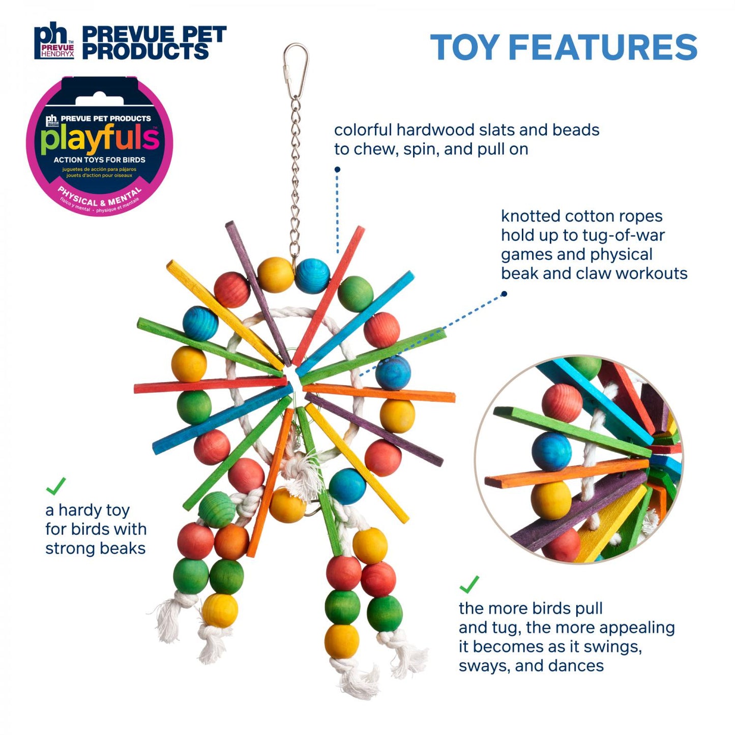 Ferris Wheel Bird Toy