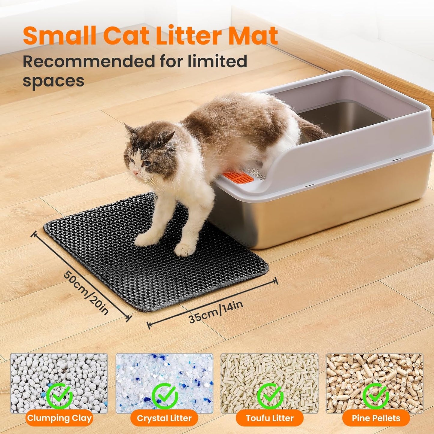 Small Cat Litter Mat