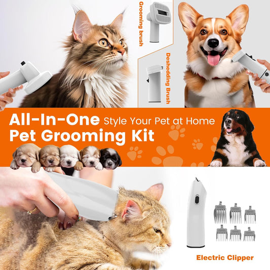 Ubrobo Pet Grooming Kit & Vacuum