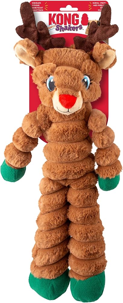 Kong Holiday Shakers Crumples Raindeer