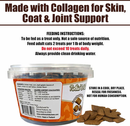 Nothin' to Hide Collagen Cat Treats