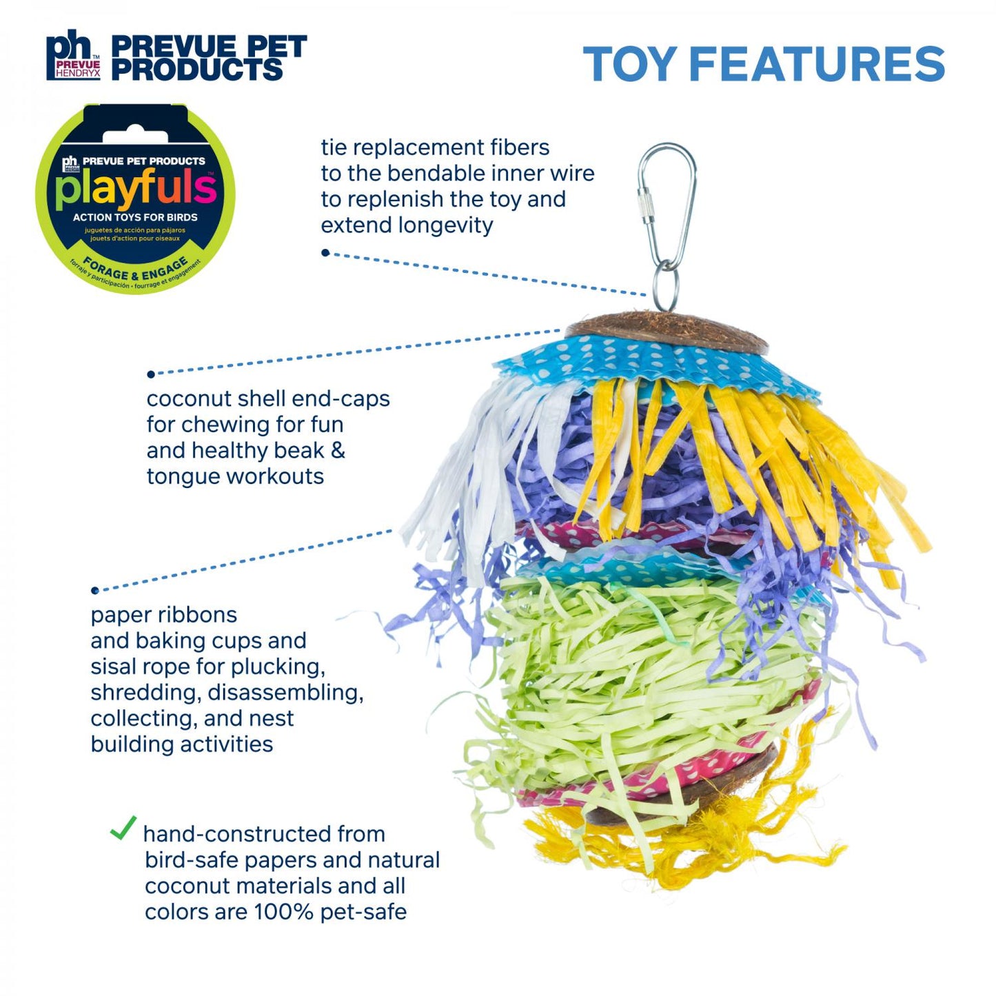 Barn Dance Bird Toy