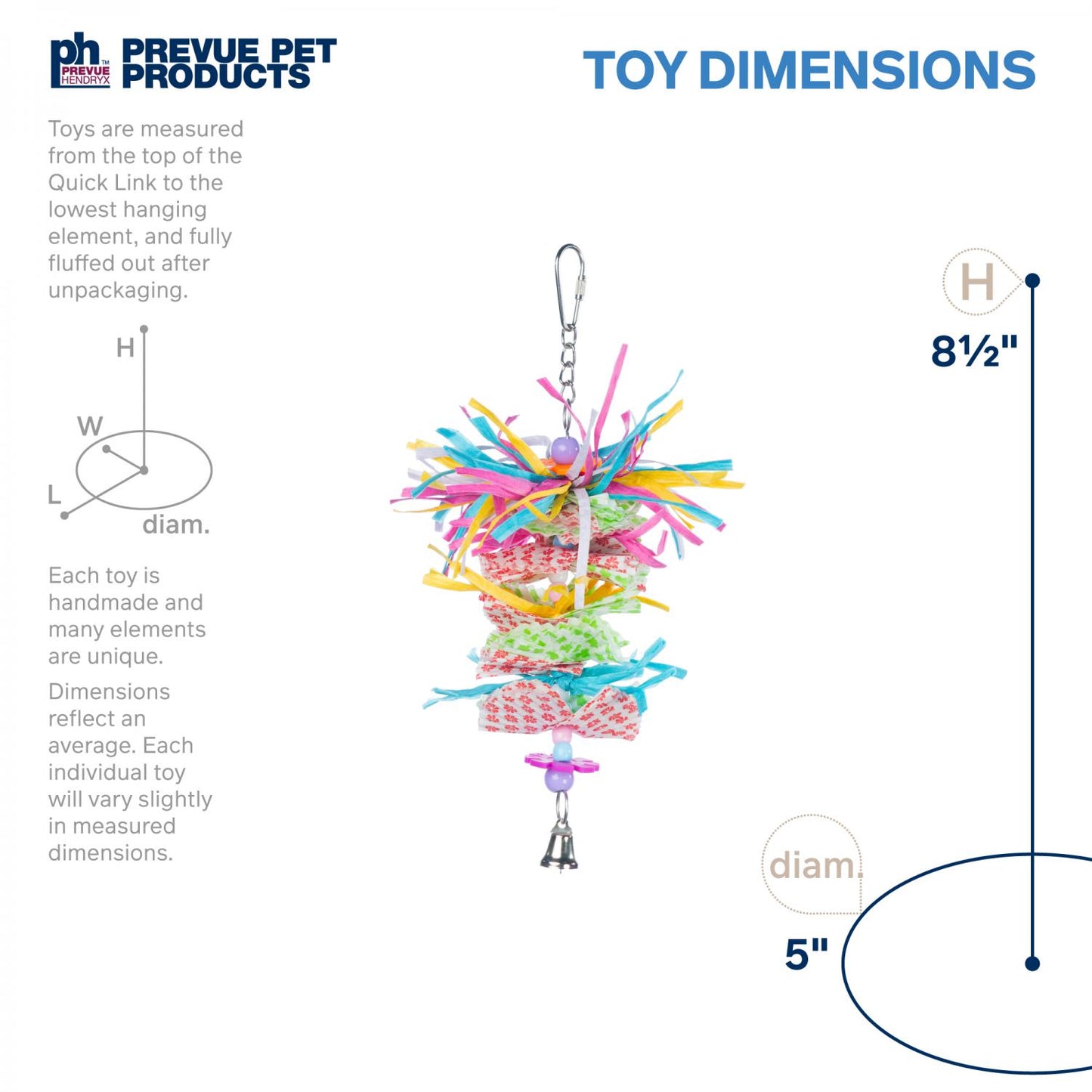 Miami Frost Bird Toy