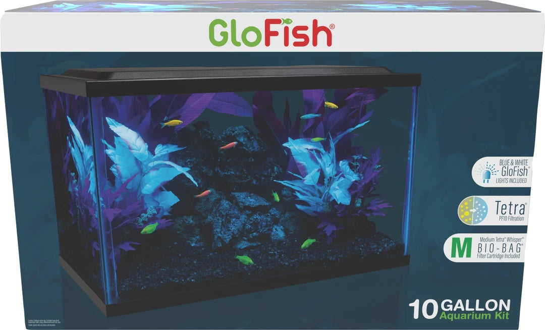 Glo-Fish 10gal Aquaroum Kit
