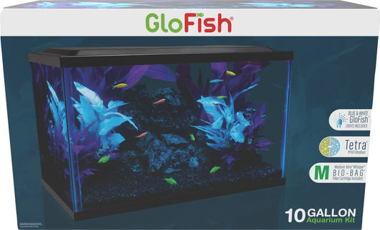 Glo-Fish 10gal Aquaroum Kit