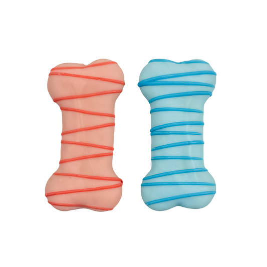 Drizzled Bones Birthday Cookie