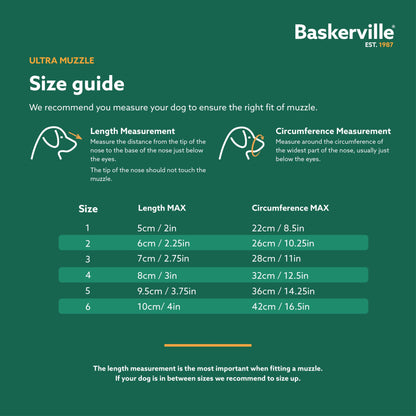 Baskerville Ultra Moldable Muzzel