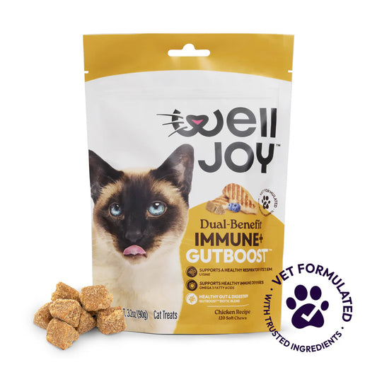 Welljoy Immune + Gutboost Cat Treat